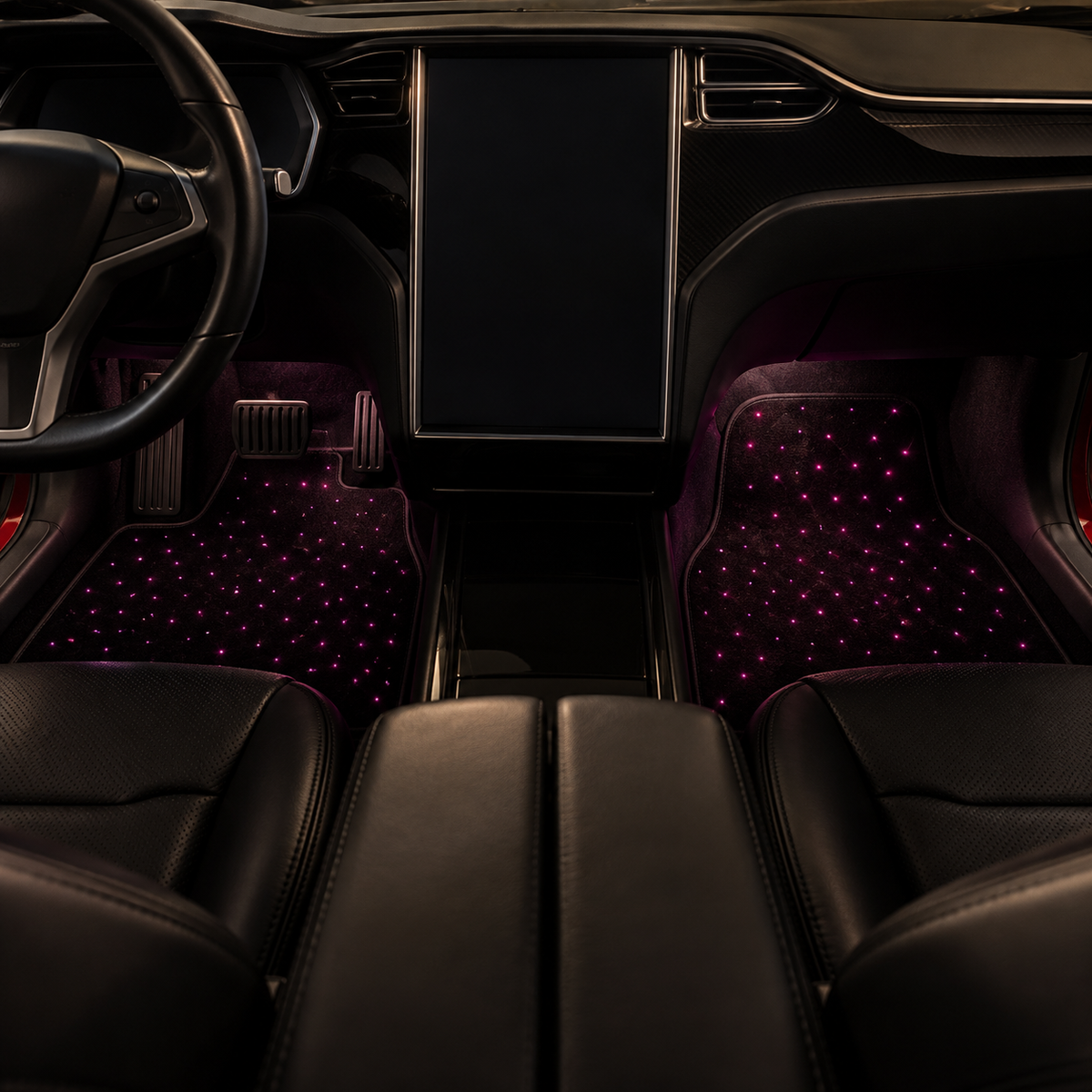 VEYRO StarGlow™ Illuminated Car Mats