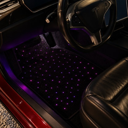 VEYRO StarGlow™ Illuminated Car Mats