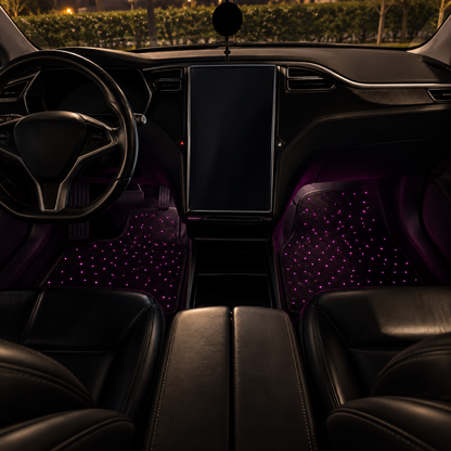 VEYRO StarGlow™ Illuminated Car Mats